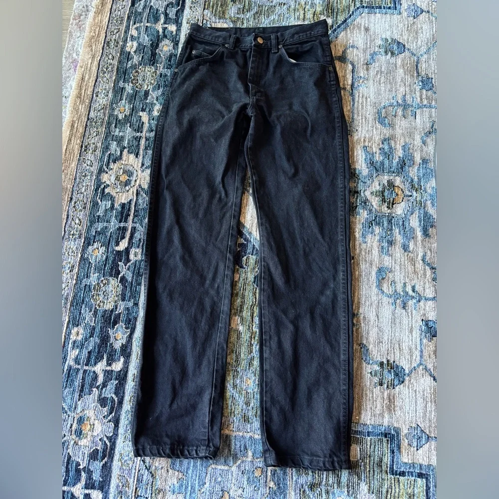 Wrangler Classic Black Women's Jeans - Picture 1 of 7